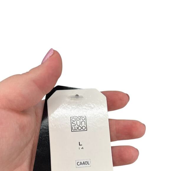 Clara Sunwoo Liquid Leather Sleeve Drape Cardigan Black Size Large *flawed - Picture 10 of 12